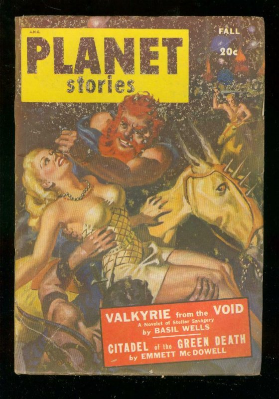 PLANET STORIES PULP-FALL '48-FICTION HOUSE-RAY BRADBURY G