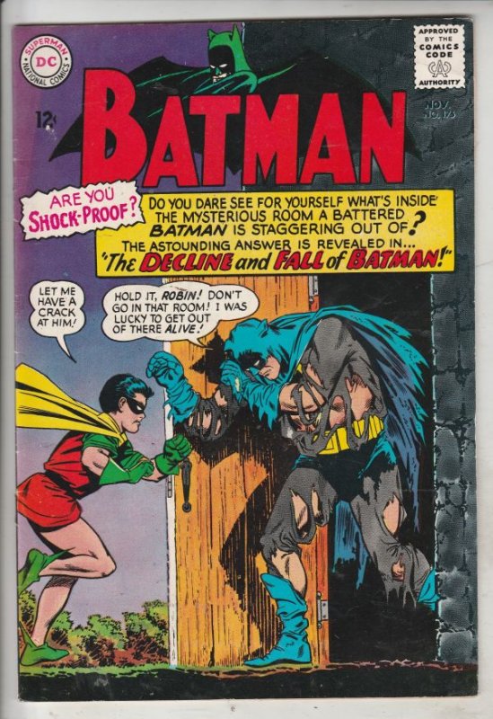 Batman #175 (Nov-65) VF+ High-Grade Batman, Robin the Boy Wonder