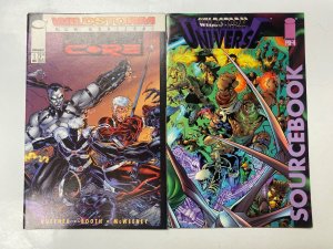 4 WILDSTORM comic books Wildcore #1 6 Phantom Guard #1 Sourcebook 39 KM7