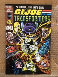 G.I. Joe and the Transformers #3 Direct Edition (1987)