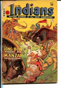 Indians #4 1950-Fiction House-Long Bow-Manzar-G