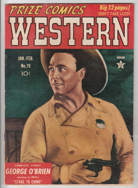 Prize Comics Western #79 (Jan-50) VG/FN Mid-Grade 