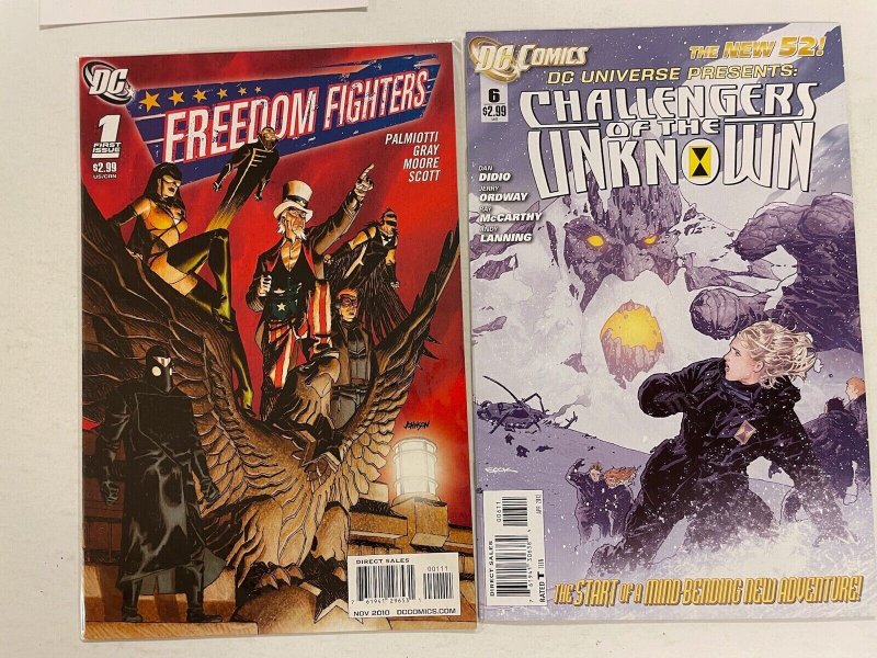 4 DC Comics Challengers of the Unknown Atom Freedom Fighters Ravager    99  NO10