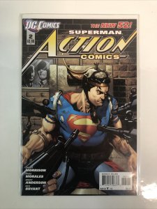 The New 52! Superman Action Comics (2012) Set # 0-1-13 Missing # 9 (VF/NM) DC