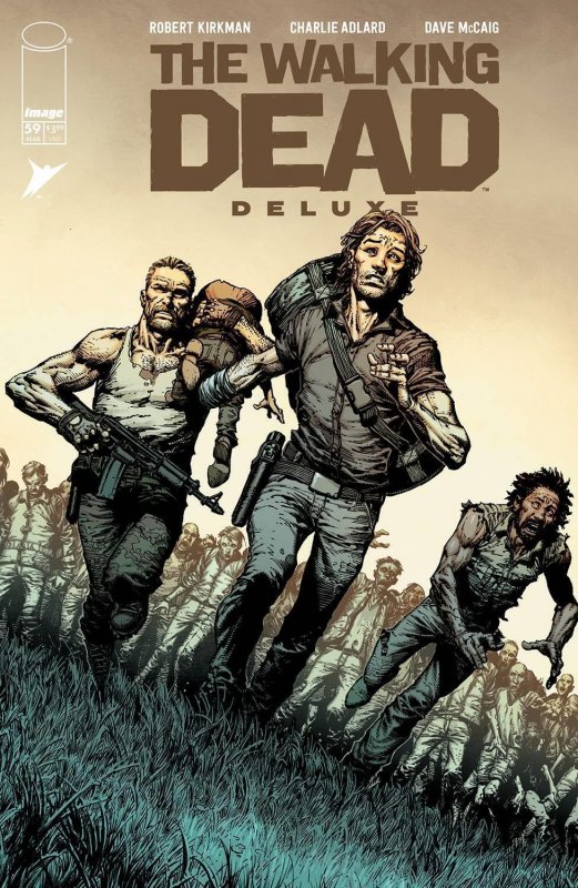 Walking Dead Dlx #59 Cvr A Finch & Mccaig (mr) Image Comics Comic Book