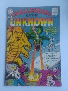 Challengers of the Unknown #19 - Bob Brown Cover - 1961 - VG
