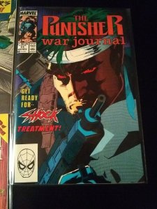 1988 Punisher War Journal 10 11 12 VF- Jim Lee art