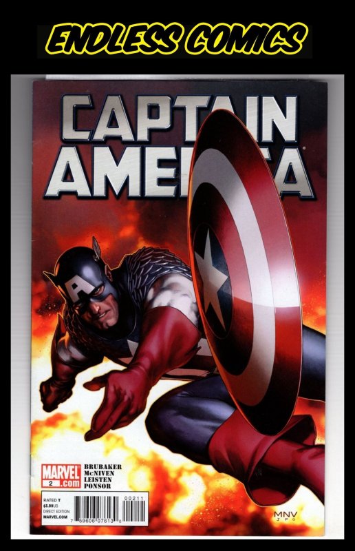 Captain America #2 (2011) Ed Brubaker / ID#07