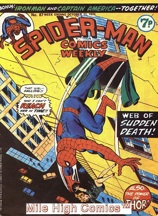 SPIDER-MAN WEEKLY  (#229-230) (UK MAG) (1973 Series) #87 Very Good