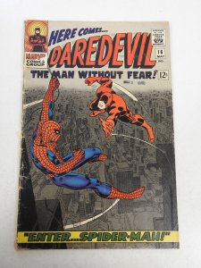 Daredevil #16 (1966) GD Condition small amount of tape pull fc