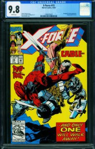 X-FORCE #15 CGC 9.8 DEADPOOL CABLE marvel 1994555007