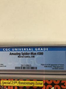 Amazing Spider-man 300 Cgc 9.6 White Pages 1st First Appearance Of Venom Marvel
