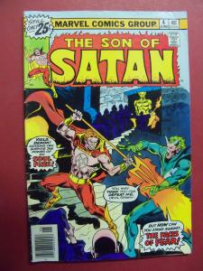 THE SON OF SATAN #4 (VG+ 4.0 TO 4.5)  Marvel Comics