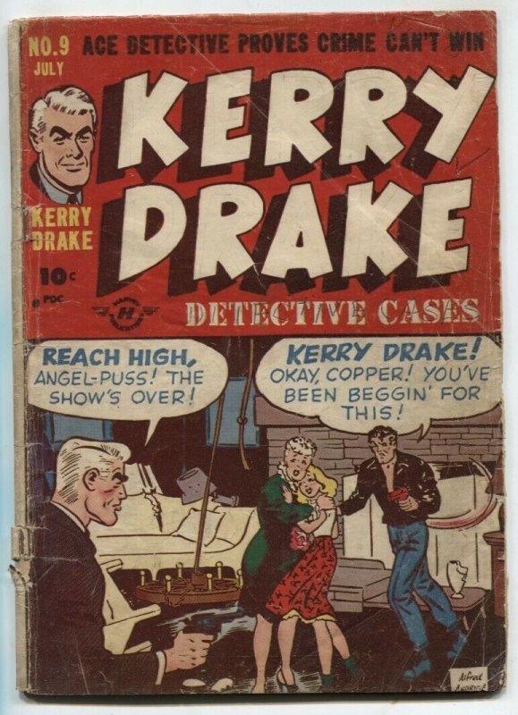 Kerry Drake Detective Cases #9 1948- Captain Tootsie- G