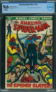 The Amazing Spider-Man #105 (1972) CBCS 9.6 NM+