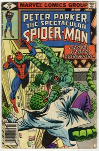 Spectacular Spider-Man #34 ORIGINAL Vintage 1979 Marvel Comics Lizard