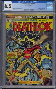 ASTONISHING TALES #25 CGC 6.5 1ST DEATHLOK MAJOR RYKER 1ST GEORGE PEREZ WORK 