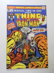 Marvel Two-in-One #12 (1975) FN+ Condition! MVS intact!
