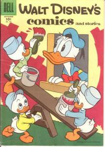 WALT DISNEYS COMICS & STORIES 192 VG-F Sept. 1956 COMICS BOOK
