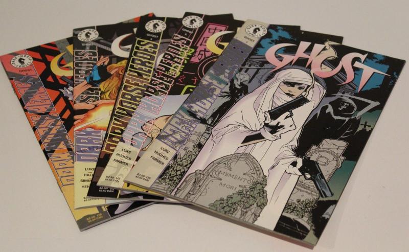 Dark Horse Comics Lot of 5-GHOST #1,2,3,4,6 F/VF (SIC680)