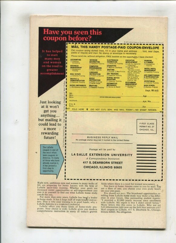 CAPTAIN MARVEL #39 (6.0) THE TRIAL OF THE WATCHER!! 1975