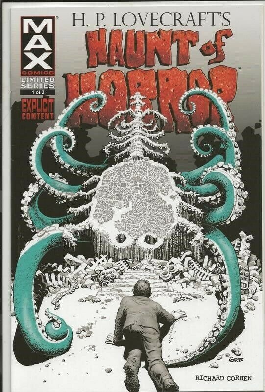 Haunt of Horror HP Lovecraft #1 ORIGINAL Vintage 2008 Marvel Comics  