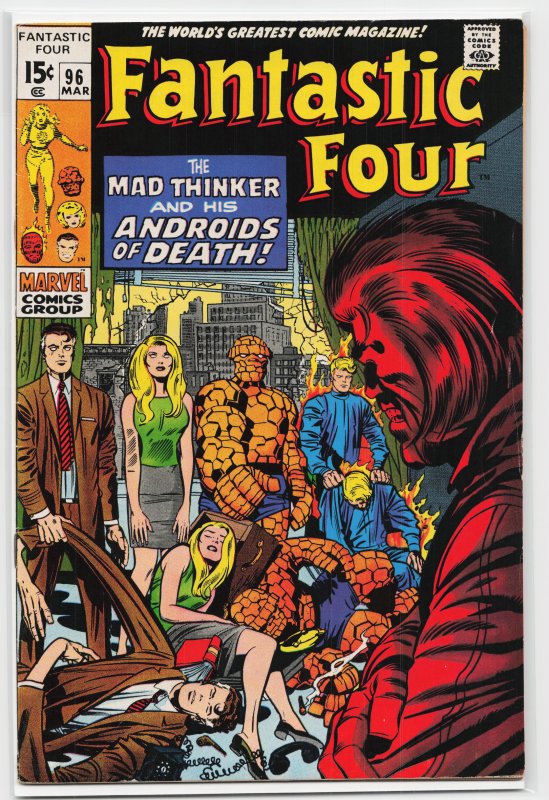 Fantastic Four #96 (1970) Fantastic Four