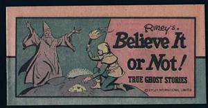 MINI COMIC 1976 RIPLEYs BELIEVE IT OR NOT GHOST #1