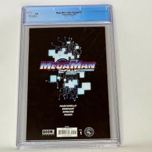 Mega Man Fully Charged #1 CGC 9.8 Scorpion Comics Edition Peach Momoko Variant