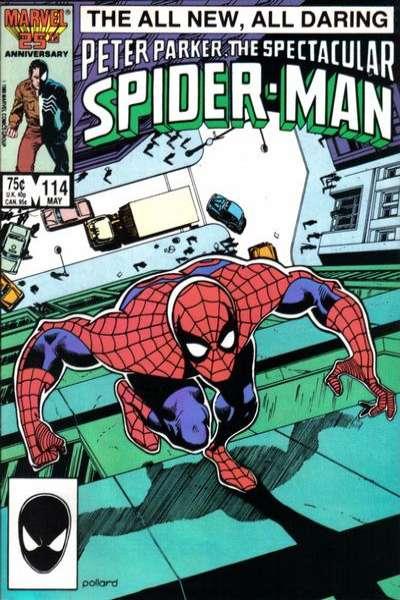 Spectacular Spider-Man (1976 series) #114, NM- (Stock photo)