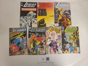 7 Legion of Super- Heroes DC Comics #35 38 39 51 54 56 75 TJ27