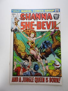 Shanna the She-Devil #1 (1972) VG condition