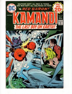 Kamandi, The Last Boy on Earth #22 Jack KING Kirby !!! Bronze Age DC