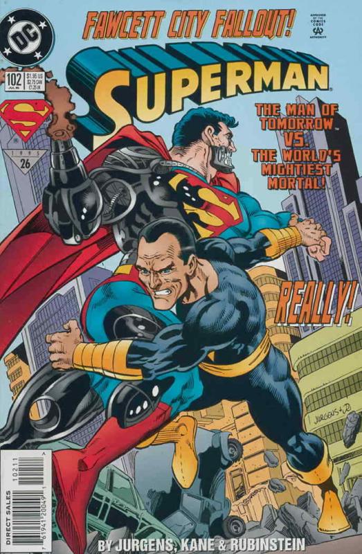Superman (2nd Series) #102 VF/NM; DC | save on shipping - details inside