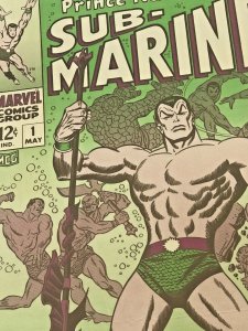 SUB-MARINER#1 LAMINATED CLASSIC FOOM POSTER EXCELLENT CONDITION 