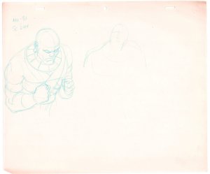 Masters of the Universe Animation Art #31 - G - Garn - 1980s by Ric Estrada