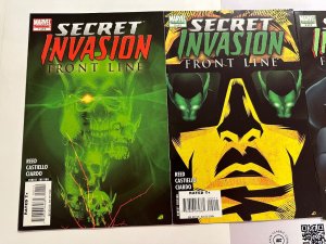 4 Secret Invasion Front Line Marvel Comics # 1 2 3 4 Hulk Thor X-Men 48 CT6