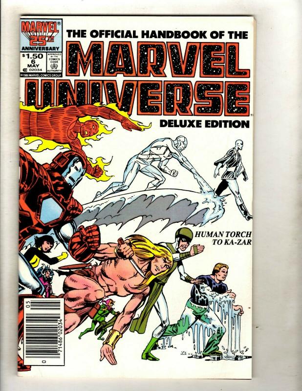 9 The Official Handbook of the Marvel Universe Marvel Comics 1 2 3 4 5 6 7 + WS1