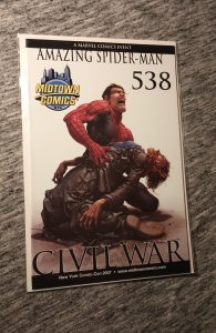 The Amazing Spider-Man #538 NY Comic Con Cover (2007)