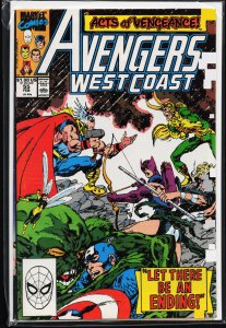 Avengers West Coast #55 (1990) West Coast Avengers / Avengers West Coast