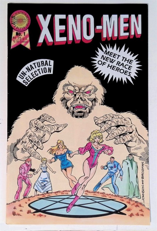 Xeno-Men #1 (Nov 1987, Blackthorne) FN+