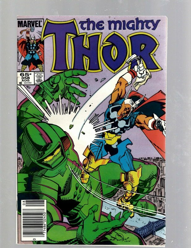 Lot of 12 Thor Comics #324 341 355 356 357 358 366 369 371 373 376 383 GB2