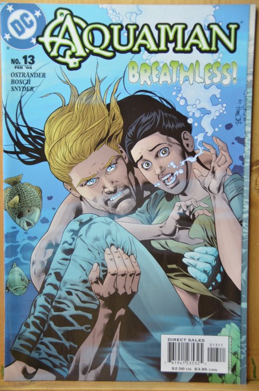 Aquaman #13 (2004) Breathless!!