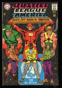 Justice League Of America #57 FN/VF 7.0 White Pages