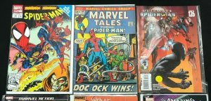 SPIDER-MAN 6PC LOT (VF) MARVEL ACTION!! ULTIMATE SPIDEY!! 1972-2019