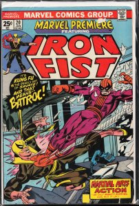 Marvel Premiere #20 (1975) Iron Fist