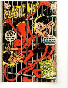 Plastic Man # 10 VG DC Silver Age Comic Book Terrible Stretch Silver Age JL17