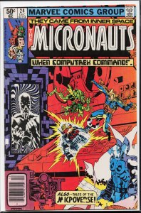 Micronauts #24 (1980) Micronauts
