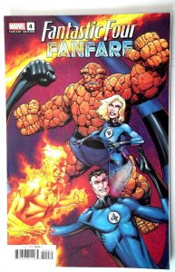 Fantastic Four Fanfare #4 (2025) Marvel Comics 9.4 NM Var Mark Bagley Comic Book