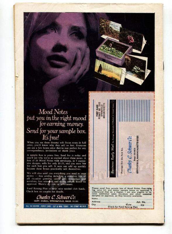 FALLING IN LOVE #140 comic book 1973-DC ROMANCE COMICS-SWIMSUIT